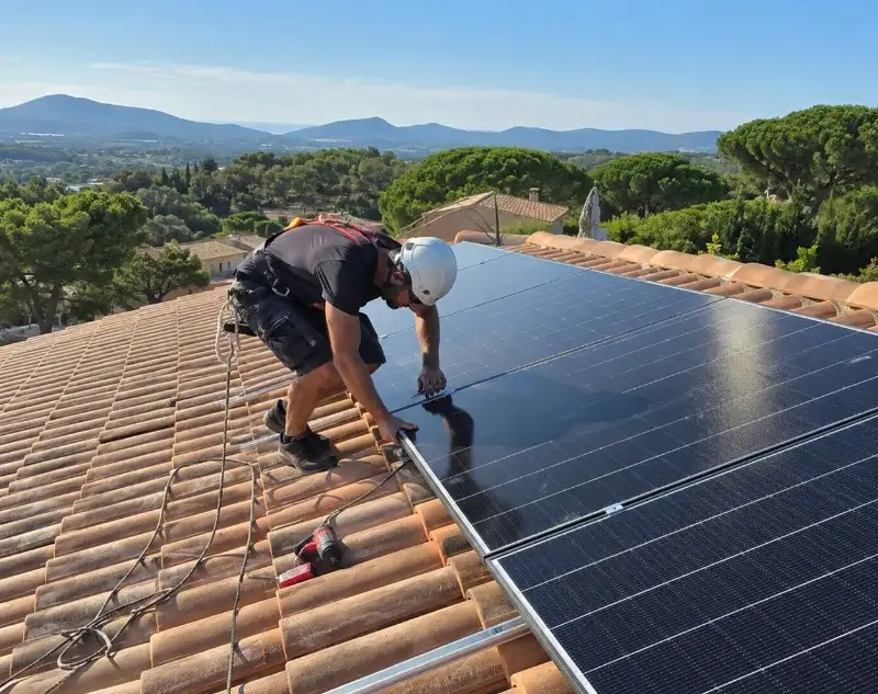 Installateur panneaux solaires Montferrier-sur-Lez — pose photovoltaïque sur toiture