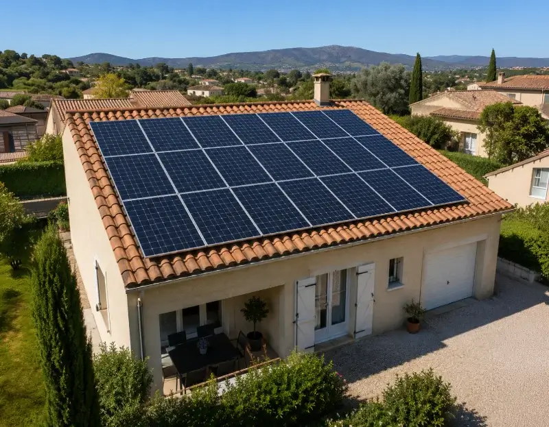 Prime à l'autoconsommation panneaux solaires Montferrier-sur-Lez — aide financière de l'État